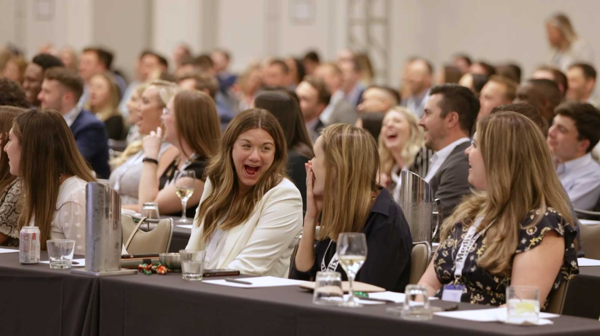 Professional magician performing at a Houston event